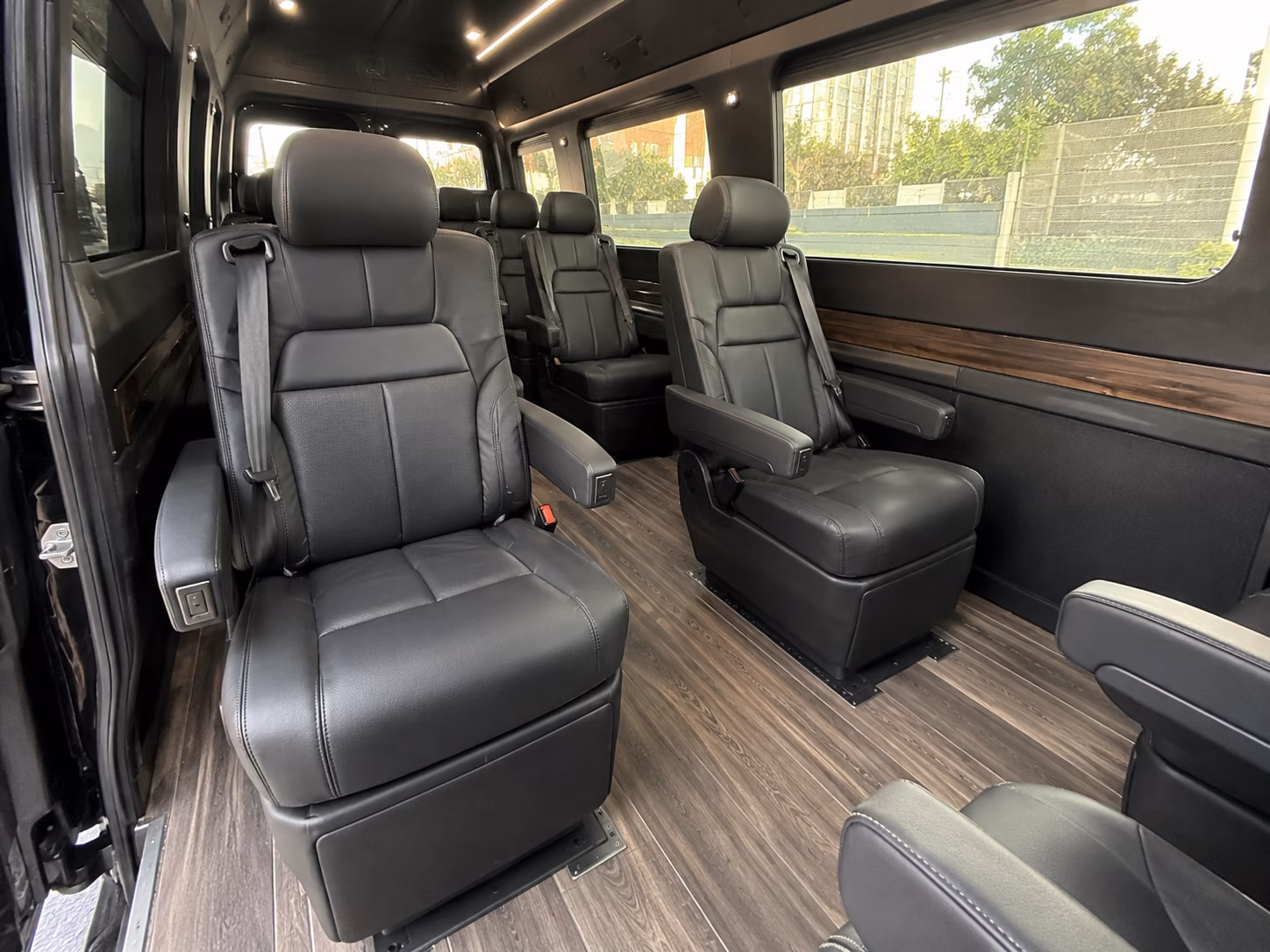 12 passenger sprinter van inside
