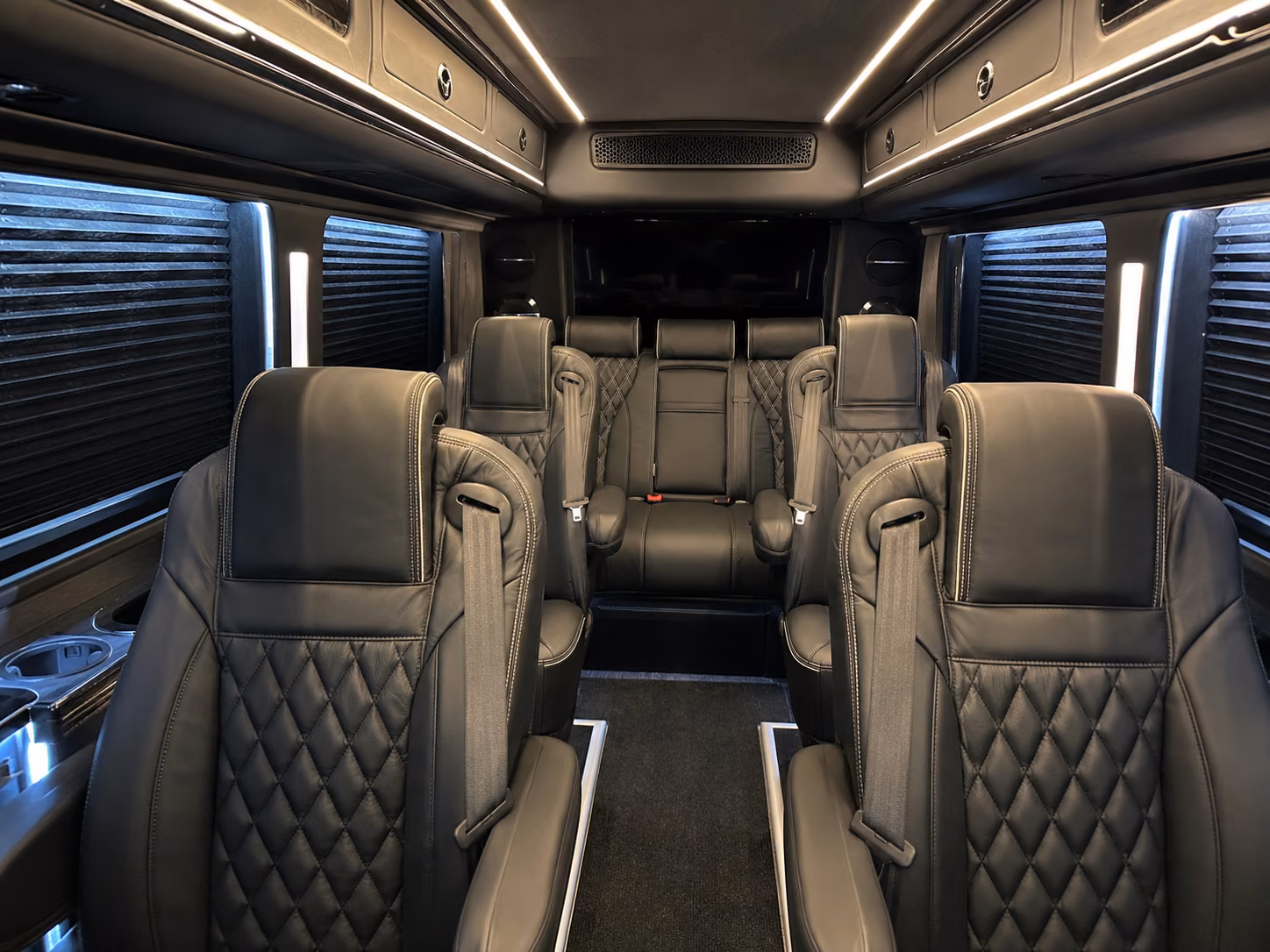 nashville 10 passenger sprinter van inside