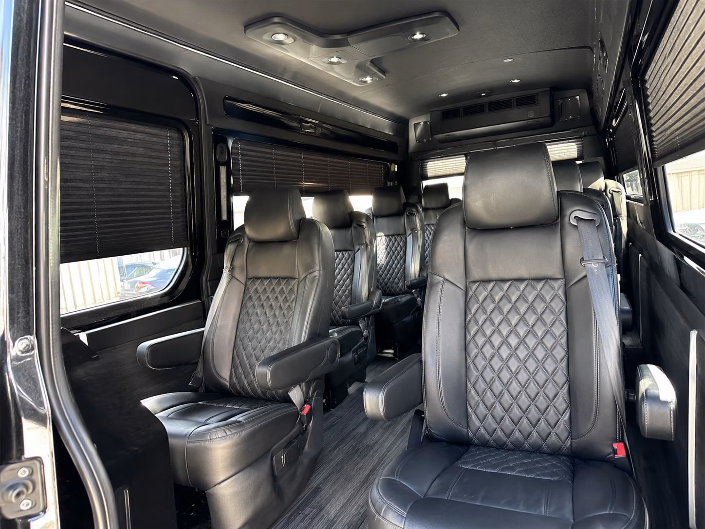 nashville 15 passenger sprinter van inside