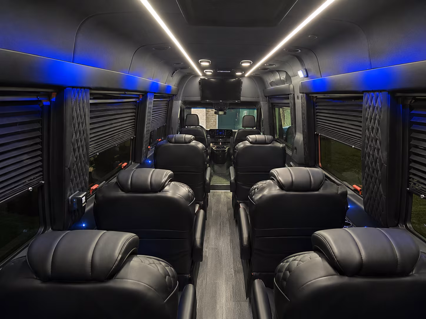 nashville 15 passenger sprinter van interior