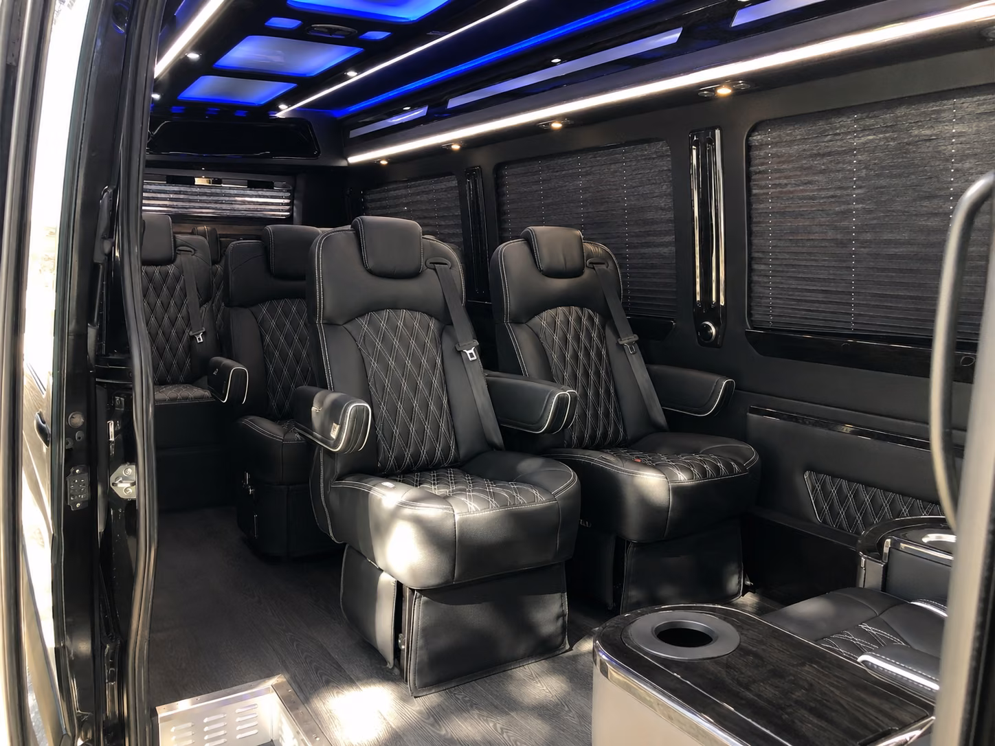 nashville 18 passenger sprinter van interior