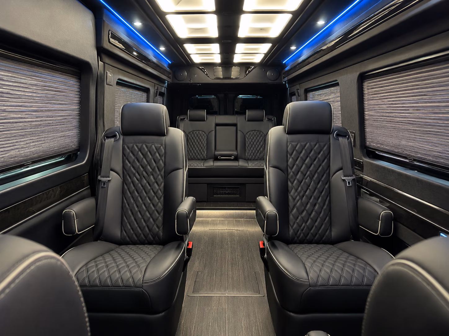 nashville 20 passenger sprinter van interior