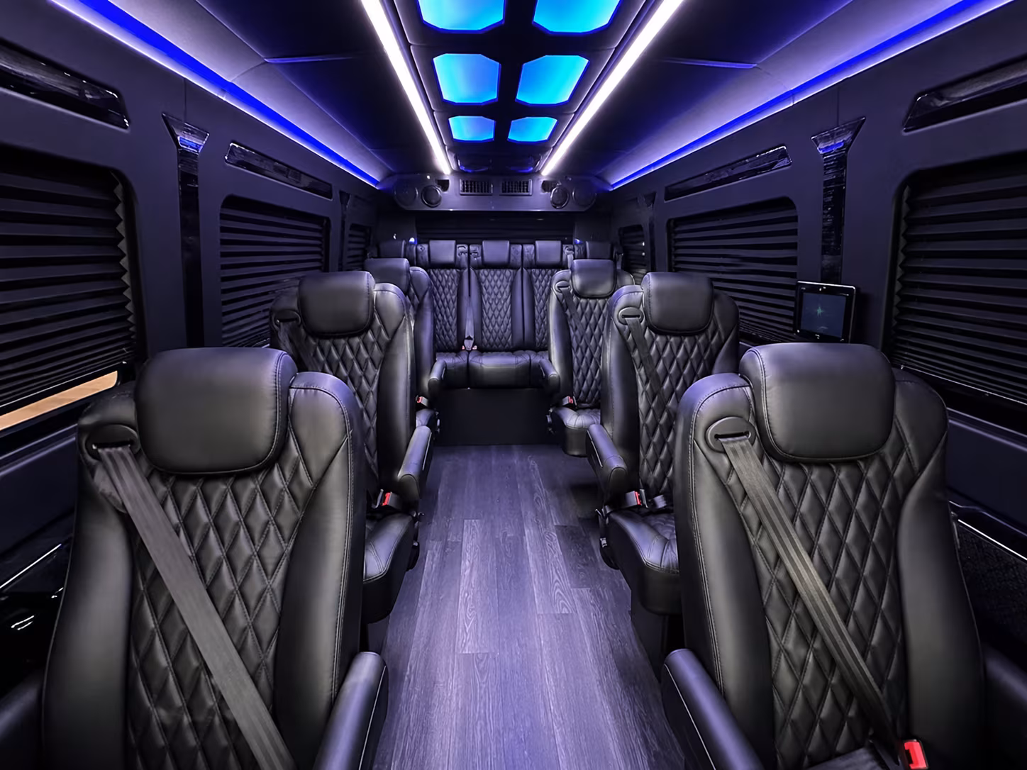 parent coordinated sprinter van bookings with a set pickup and return time in nashville